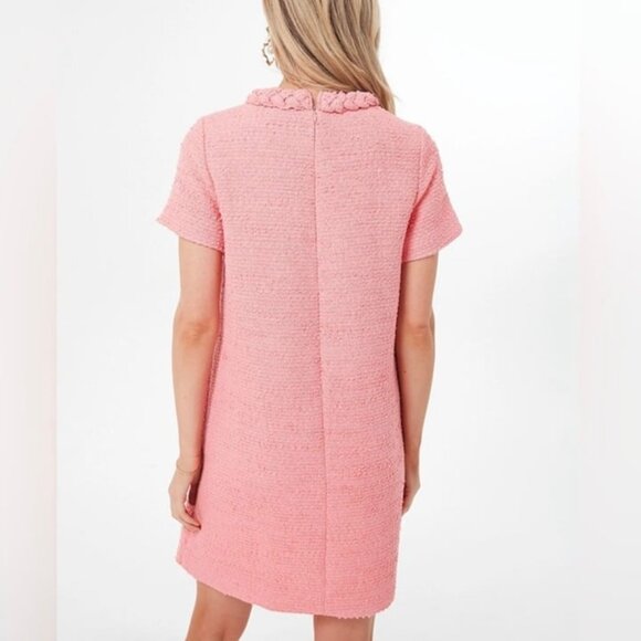 NWT Tuckernuck Blush Peony Tweed Jackie Dress Size XL - Picture 2 of 12